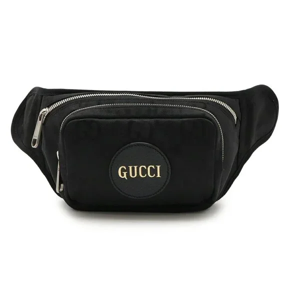 GUCCI Black Leather Fanny Pack - Picture 2 of 10